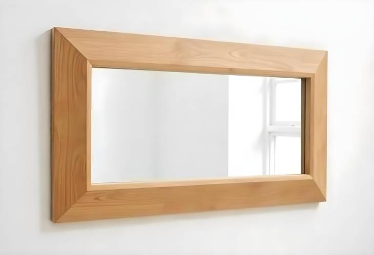 Modern FullLength Wooden Mirror for a Sleek Contemporary Look